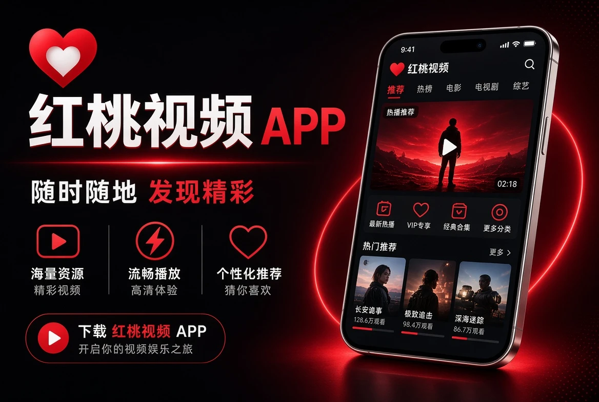 红桃视频APP服务视觉